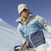 Snowboardaufnahmen in Östrerreich